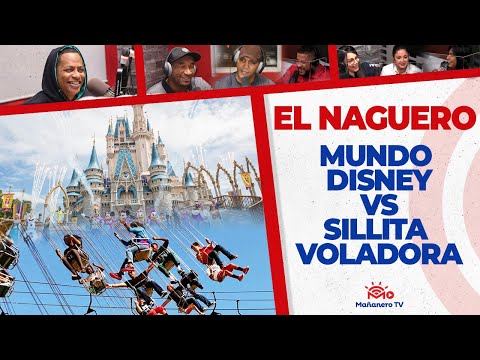 MUNDO DE DISNEY vs SILLITA VOLADORA | El Naguero