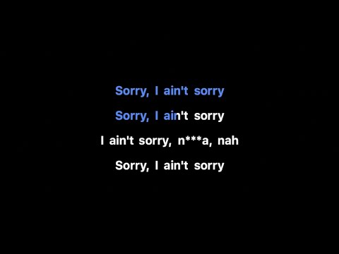 Beyonce - Sorry Karaoke