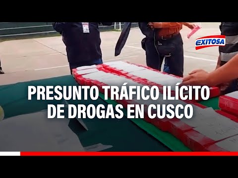 Cusco: ¡Duro golpe! Detienen a conductor por presunto tráfico ilícito de drogas