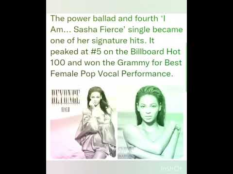 The power ballad and fourth ‘I Am... Sasha Fierce’ single became one of her signature hits