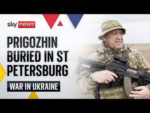 Yevgeny Prigozhin buried in St Petersburg