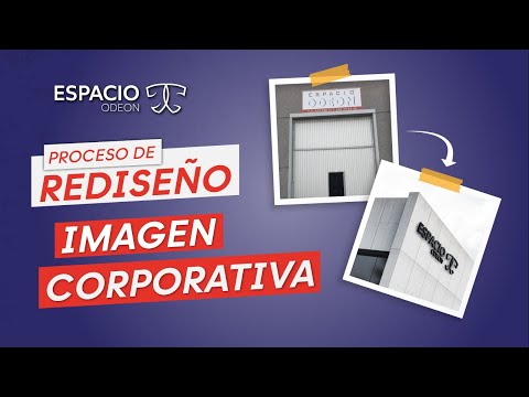 Corporate Logo Redesign Process - Espacio Odeon