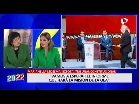 Marianella Ledesma sobre Luis Almagro: Tiene una información parcializada o incompleta