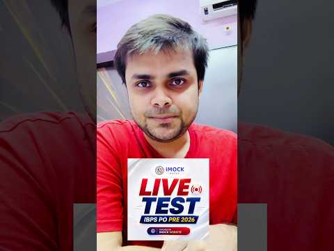 Live Mock Test Update #mocktest