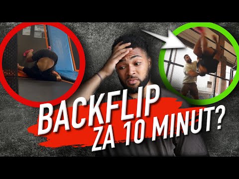 DÁ SE NAUČIT BACKFLIP ZA 10 MINUT! w/@AnabolicHorse​
