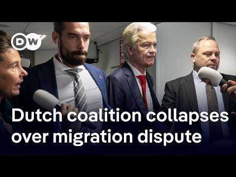 Netherlands: Geert Wilders' far-right party withdraws from ruling four-party coalition | DW News