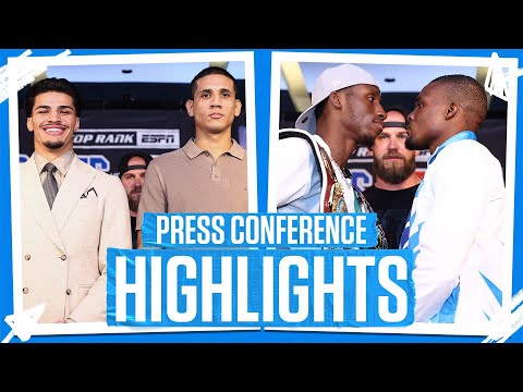 Xander Zayas vs Jorge Garcia | FULL PRESSER HIGHLIGHTS