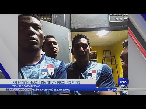 Selección masculina de voleibol no pudo viajar a Guatemala
