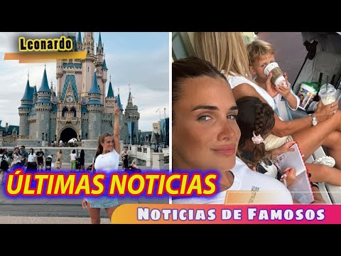 Así son las vacaciones de Camila Homs y sus hijos, Francesca y Bautista, en Disney