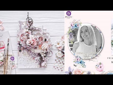 SHABBY CANVAS FOR PRIMA MARKETING FEATURING LOVE NOTES COLLECTION