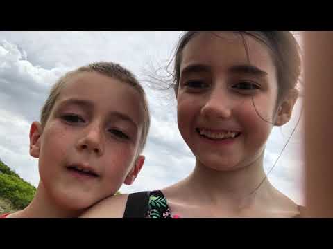 Hiking with beautiful views.