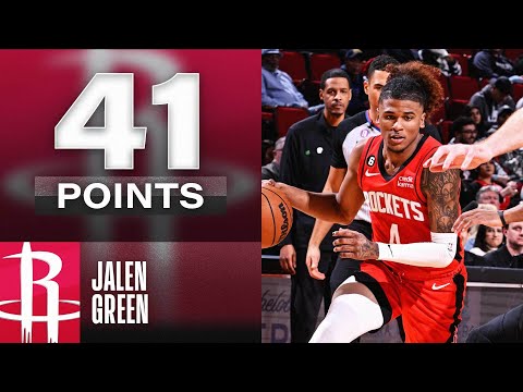 Jalen Green Scores an IMPRESSIVE 41 Points  | February 8, 2023 video clip