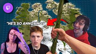 YouTube thumbnail for IssaMeZany's video titled 'Stream Sniping A Couple On Rust!'