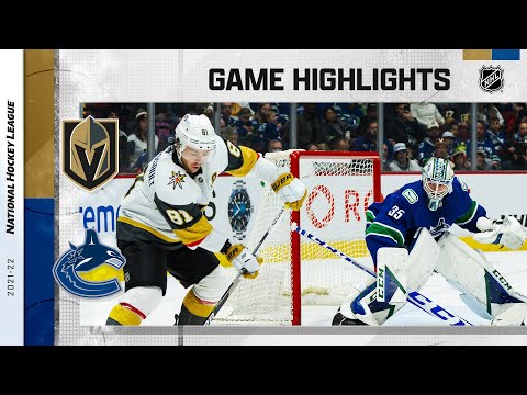 Golden Knights @ Canucks 4/3 | NHL Highlights 2022