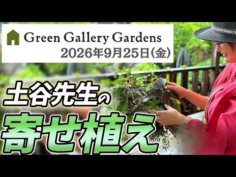 2026年9月25日土谷ますみ先生の寄せ植えをLIVEにてご紹介！
