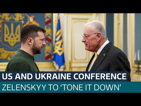 Ukraine War: Zelenskyy-US joint press conference cancelled as rift deepens | ITV News