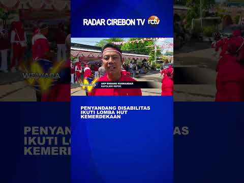 Penyandang Disabilitas Ikuti Lomba HUT Kemerdekaan