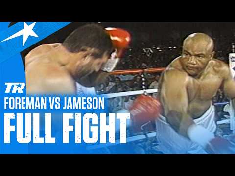 George Foreman vs Mike Jameson | FULL FIGHT | APR 17, 1990