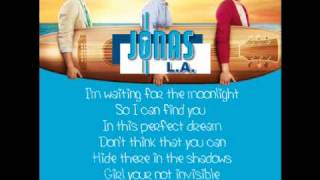 Jonas Brothers - Invisible (Lyrics)