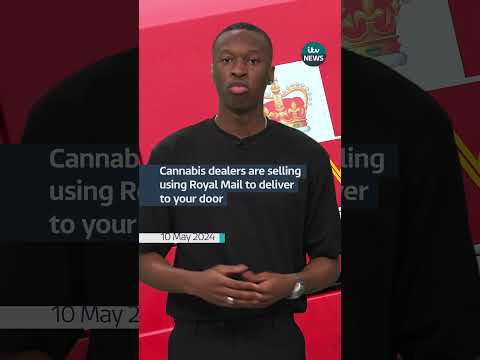 How cannabis dealers are selling in the open and using Royal Mail to deliver to your door  #itvnews