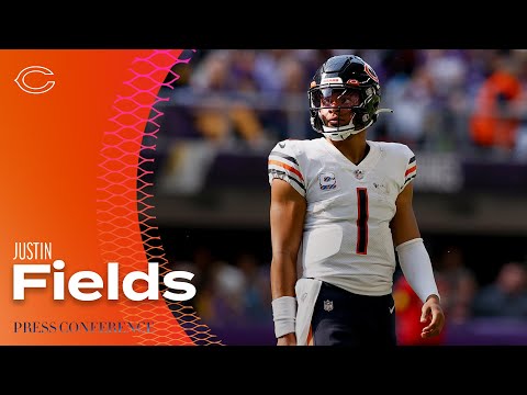 Justin Fields talks new breathing technique to keep calm during games | Chicago Bears video clip