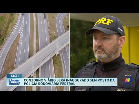 Contorno Viário da Grande Florianópolis será inaugurado sem posto da Polícia Rodoviária Federal