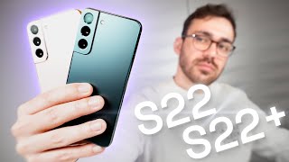 Vido-Test : Test Samsung Galaxy S22 et S22 + : solides, mais pas sans compromis
