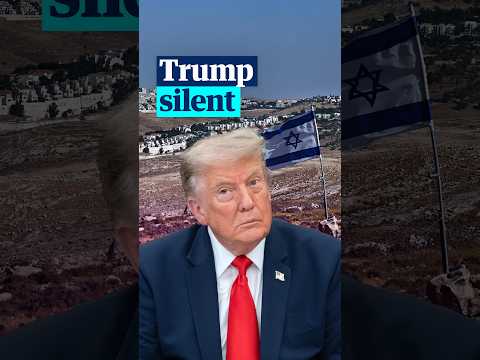 Trump silent on UK sanctions against West Bank settlements