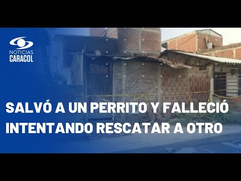 Adiós a un héroe: joven murió intentando rescatar a perrita durante incendio en Cali