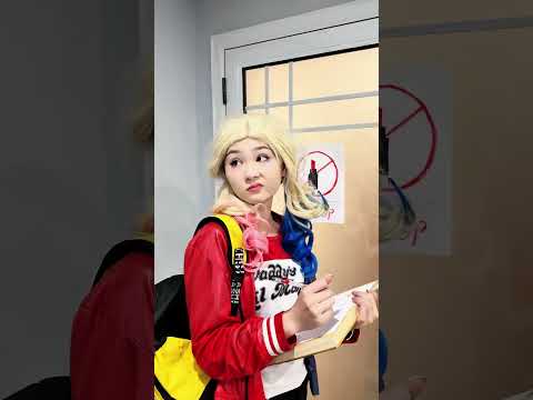 哈莉奎茵教你如何带口红进教室#Harley Quinn #joker