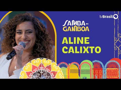 Samba na Gamboa recebe a cantora e compositora Aline Calixto