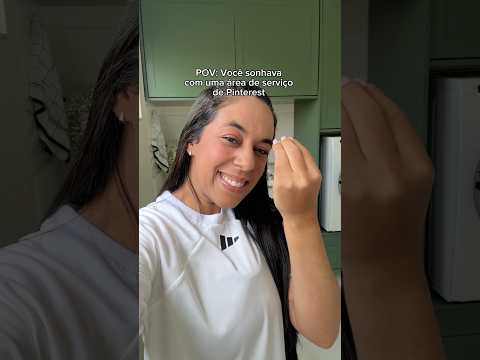 Finaaaalmente mostrando minha área de serviço nova #decoração #diariodereforma  #tuorpelacasa #vlog