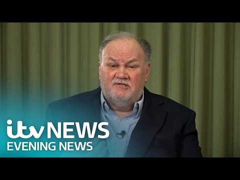 Meghan 'deeply distressed' over allegations about her father– Watch ITV Evening News