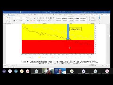 Alocação de Água Verde Grande - 2021/2022 (2ª reunião) - 26/05/2021