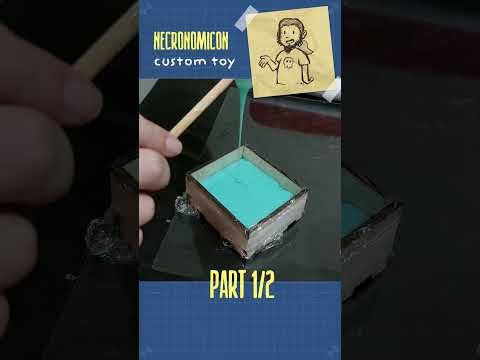 #necronomicon action figure (part 1) #customtoys #shorts