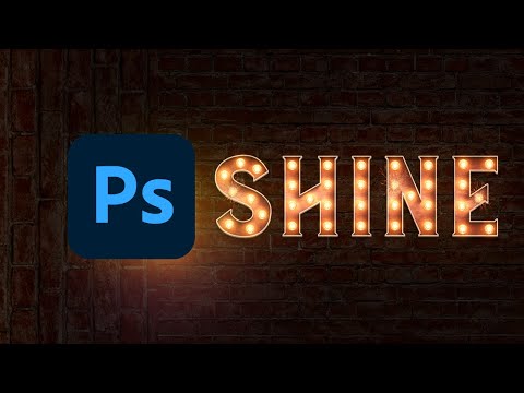 Create a 3D Marquee Bulb Text Effect in Photoshop | LaptrinhX