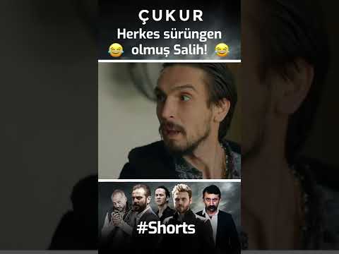 Çukur | Herkes Sürüngen Olmuş Salih! 😂😂 #shorts #short