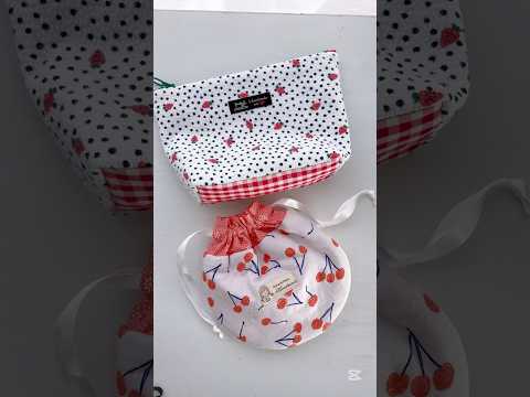 着られなくなった子供服をリメイク!可愛いポーチに生まれ変わるよ。