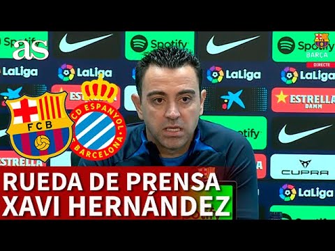 BARCELONA ESPANYOL | Rueda de prensa XAVI HERNÁNDEZ | Diario AS