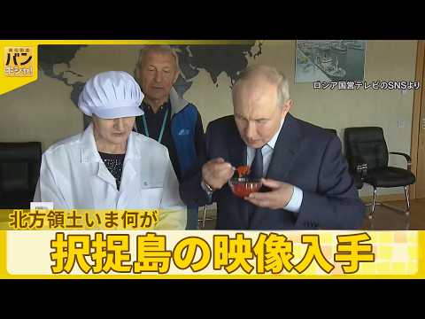 Poutine s'affiche sur les îles Kouriles : une première visite à Etorofu