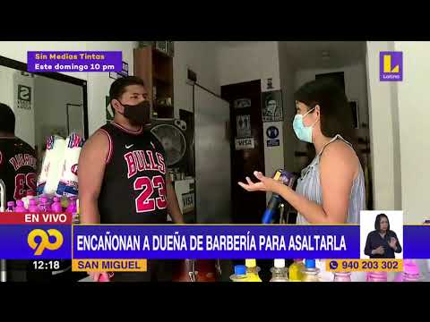 ? Encañonan a dueña de barbería para asaltarla en San Miguel | Latina Noticias
