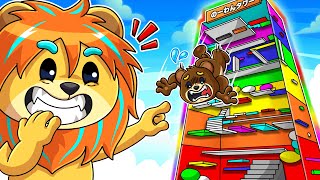 クリア率0.0001%のオービータワーを建築して友達に遊ばせてみた結果！？【 ロブロックス Roblox 】