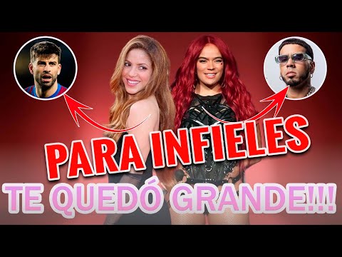 Shakira y Karol G estrenan canción para sus Ex.