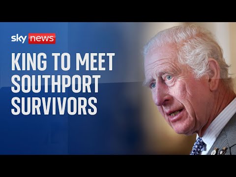 Southport stabbings: King to meet young survivors of attack
