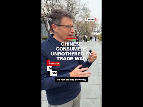 Chinese consumers unbothered by trade war