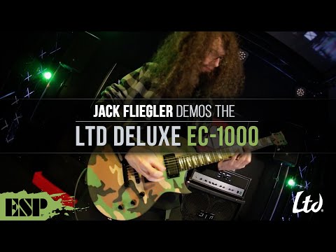 ESP Guitars: LTD Deluxe EC-1000 Woodland Camo Satin Demo by Jack Fliegler