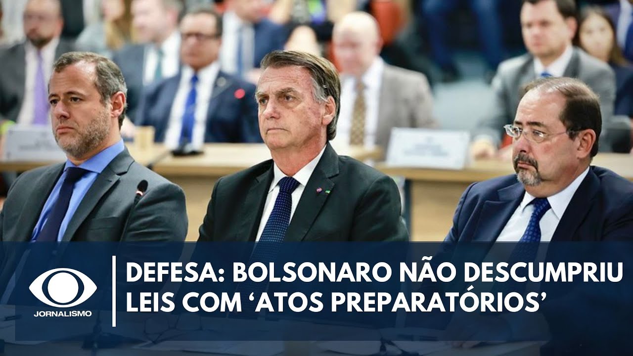 Defesa Bolsonaro não descumpriu legislação com meros atos preparatórios