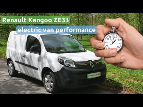 Renault Kangoo ZE33 electric van - power, performance (i.e. 0-60, top speed) & range