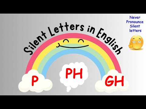 Silent Letters in English from A-Z (PART - 5) | List of Words with Silent Letters | Pronunciation