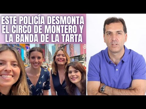 Vean el viral alegato de este policía desmontando el circo de Irene Montero y su 'banda de la tarta'